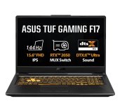 ASUS TUF Gaming F17/FX706HF/i5-11400H/17,3”/FHD/16GB/512GB SSD/RTX 2050/W11H/Black/2R foto