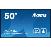 50” iiyama LH5054UHS-B1AG: VA,4K UHD,Android,24/7 foto
