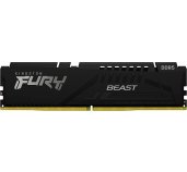 Kingston FURY Beast/DDR5/128GB/5200MHz/CL40/4x32GB/Black foto