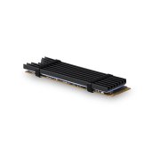 AXAGON CLR-M2L3, hliníkový pasivní chladič pro M.2 2280 SSD, výška 3 mm foto