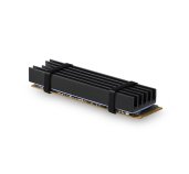 AXAGON CLR-M2L10, hliníkový pasivní chladič pro M.2 2280 SSD, výška 10 mm foto