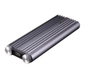 AKASA M.2 PCIe NVMe SSD na USB 3.2 Gen 2 Alu kryt foto