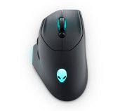 Dell Alienware herní myš, bezdrátová AW620M, černá foto