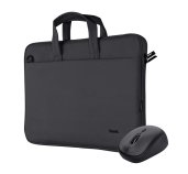 TRUST Laptop Bag And Mouse Set - černý foto