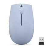 Lenovo 300 Wireless Compact Mouse frost blue +bat foto