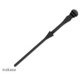 Akasa protivibrační spony na ventilátory (60ks) černé foto