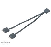 AKASA - aRGB LED splitter, 3-pin 2 ks foto
