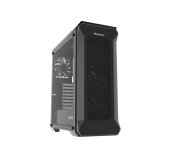 Počítačová skříň Genesis IRID 505F, černá, MIDI TOWER, 5x120mm ventilátory foto