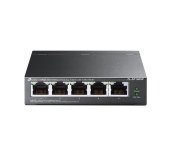 TP-Link TL-SF1005Pv2 5x10/100 (4xPOE) 67W Desktop Steel CCTV Switch foto