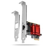AXAGON PCEE-GIX, PCIe síťová karta - 1x Gigabit Ethernet port (RJ-45), Intel i210AT, PXE, vč. LP foto