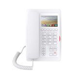 Fanvil H5 hotelový IP bílý telefon, 2SIP, 3,5” bar. displ., 6 progr. tl., USB, PoE foto