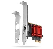 AXAGON PCEE-G25, PCIe síťová karta - 1x 2.5 Gigabit Ethernet port (RJ-45), Realtek, PXE, vč. LP foto
