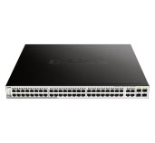 D-Link DGS-1210-52MP L2/L3 Smart+ PoE switch, 48x GbE PoE+, 4x RJ45/SFP, PoE 370W foto