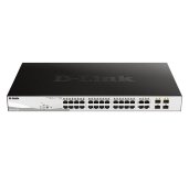 D-Link DGS-1210-28P L2/L3 Smart+ PoE switch foto