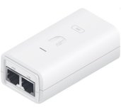 UBNT POE-24-24W-G-WH, Gigabitový PoE injektor, 24V/1A 24W; foto