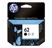 HP 62 černá inkoustová náplň, C2P04AE foto