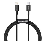 Baseus CATLYS-A01 Superior Fast Charging Datový Kabel USB-C to Lightning  20W 1m Black foto