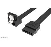 AKASA - Proslim SATA kabel 90° - 50 cm foto