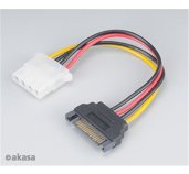 Adaptér SATA na 4pin Molex - 15 cm 2 ks foto