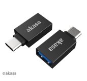 AKASA - USB 3.1 Gen 2 Type-A (F) na Type-C (M) 2 ks foto