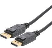 PremiumCord DisplayPort 2.0 přípojný kabel M/M, zlacené konektory, 1m foto