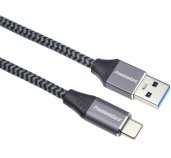 PremiumCord kabel USB-C - USB 3.0 A (USB 3.1 generation 1, 3A, 5Gbit/s) 0,5m oplet foto