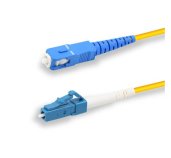 Optický patchkabel SIMPLEX, LC-SC 9/125um SM, 10m, OS2 foto
