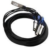 MikroTik XQ+BC0003-XS+ QSFP28 na 4xSFP28 rozbočovací kabel foto