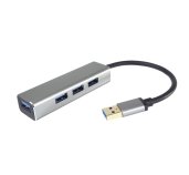 PremiumCord USB 3.0 Superspeed HUB 4-portový foto