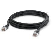 UBNT UACC-Cable-Patch-Outdoor-3M-BK, Venkovní UniFi patch kabel, 3m, Cat5e, černý foto