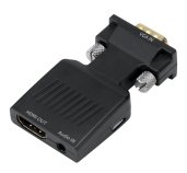 PremiumCord Převodník VGA na HDMI s audio vstupem a audio kabelem foto