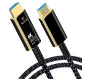 PremiumCord Ultra High Speed HDMI 2.1 optický fiber kabel 8K@60Hz,zlacené 5m foto