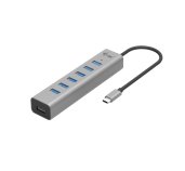 i-tec USB-C Charging Metal HUB 7 Port foto
