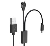 Tactical USB Nabíjecí a Datový Kabel 2v1 pro Garmin Fenix 7 + USB-C foto
