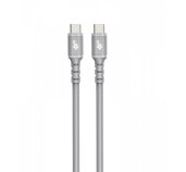 TB USB-C kabel šedý 100W 1m foto