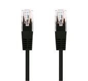 Kabel C-TECH patchcord Cat5e, UTP, černý, 0,5m foto