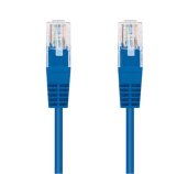 Kabel C-TECH patchcord Cat5e, UTP, modrý, 0,25m foto