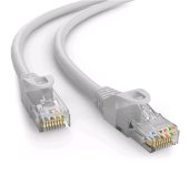Kabel C-TECH patchcord Cat6e, UTP, šedý, 0,25m foto