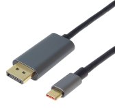 PremiumCord kabel USB-C na DisplayPort DP1.4 8K@60Hz a 4k@120Hz 2m foto
