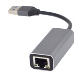 PremiumCord adaptér USB3.0 -> LAN RJ45 ETHERNET 10/100/1000 MBIT Aluminium foto