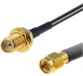 Pigtail RF240 2m - SMA female / SMA male foto