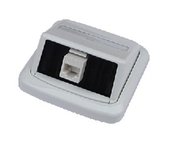 Jednozásuvka ABB TANGO 1xRJ45 Cat5e UTP bílá foto