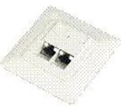 UTP dvojzásuvka pod omítku Cat6 FA-1004 foto