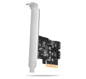 AXAGON PCES-SA4X4, PCIe řadič - 4x interní SATA 6G port, ASM1164, SP & LP foto
