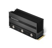 AXAGON CLR-M2XL, hliníkový pasivní chladič pro oboustranný M.2 SSD disk, výška 36 mm foto