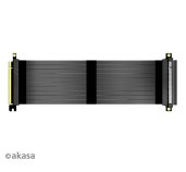 AKASA Riser black X3, 30 cm foto
