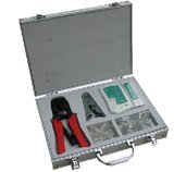 NETWORK KIT (TESTER, krimp 8p+6p, Stripper, plugy) foto