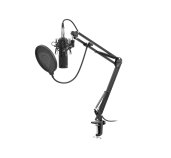 Streamovací mikrofon Genesis Radium 300,XLR, kardioidní polarizace, ohybné rameno, pop-filter foto