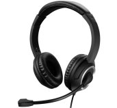 Sandberg PC sluchátka USB Chat Headset s mikrofonem, černá foto