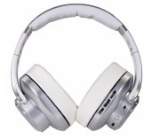 EVOLVEO SupremeSound 8EQ, Bluetooth sluchátka s reproduktorem a ekvalizérem 2v1, stříbrné foto